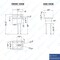 Amgood Stainless Steel 1 Compartment Utility Sink with 10 in. Left Drainboard and Faucet SINK 101410-10L - FAUCET - alternate 2